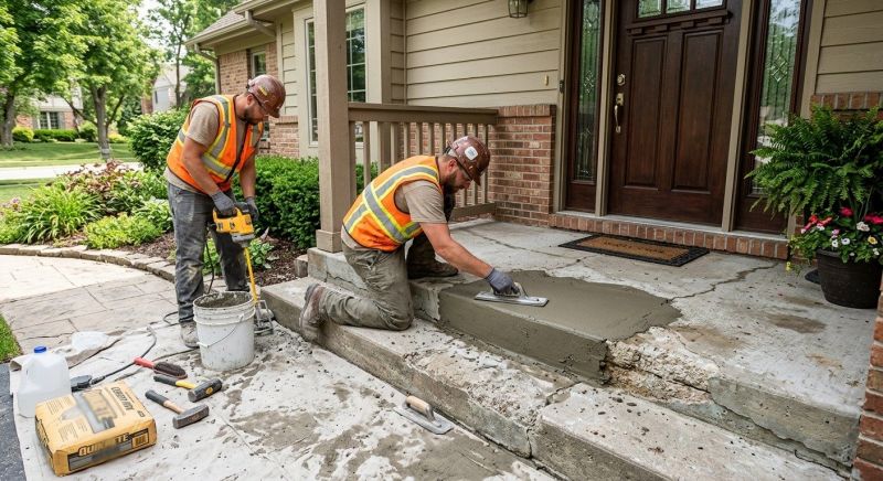 Increase Your Front Steps Concrete Repair Business with an AI Driven, Targeted Website
